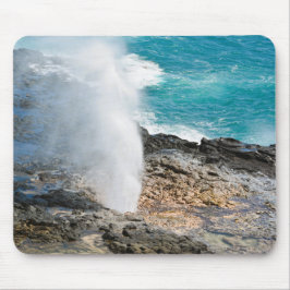 Kauai Aqua Oceaan Spuitende Hoorn Poipu Muismat