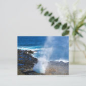 Kauai blaasgat briefkaart (Staand voorkant)