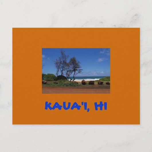 Kaua'i Briefkaart (Voorkant)