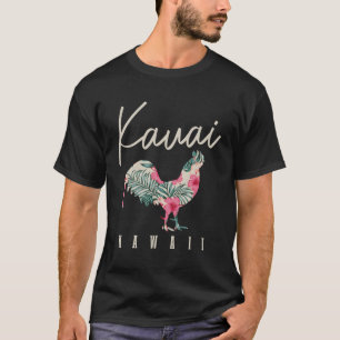 Kauai Chicken Hawaii Hibiscus Hawaïaanse Eilanden T-shirt
