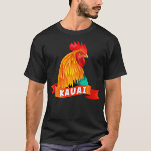 Kauai Chicken Tshirts Rooster  Style Garden