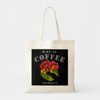 Kauai Coffee Hawaii beroemd eiland Modern Hawaiian Tote Bag
