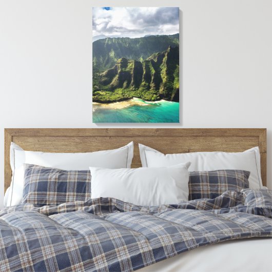 Kauai Count Canvas Afdruk (Insitu (Slaapkamer))