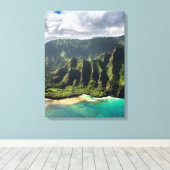 Kauai Count Canvas Afdruk (Insitu (Houten vloer))