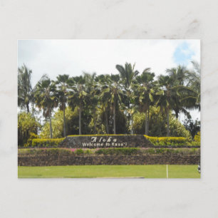 Kauai, Hawaï Briefkaart