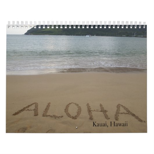 Kauai Hawaï Kalender (Hoes)