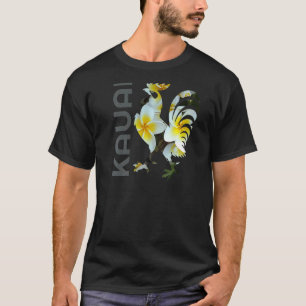 Kauai Hawaï Kip Kuiken Bloem Vintage Tropic T-shirt