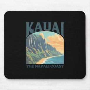 Kauai Hawaï Na Pali-kust Vintage Strand Muismat
