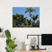 Kauai, Hawaï Poster (Thuiskantoor)