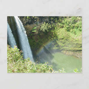 Kauai Hawaï WailuaFalls Briefkaart