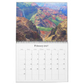 KAUAI Hawaii 2025 kalender (Feb 2027)