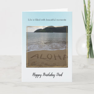 Kauai Hawaii Beach Beauful MomentsCard Kaart