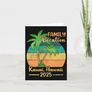 Kauai Hawaii Beach Familie Vakantie 2025 Zomer Kaart