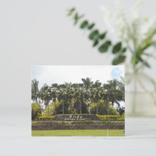 Kauai, Hawaii Briefkaart (Staand voorkant)