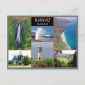 Kauai Hawaii Briefkaart (Voorkant)