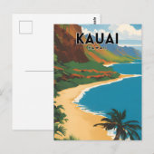 Kauai Hawaii Briefkaart (Voorkant / Achterkant)