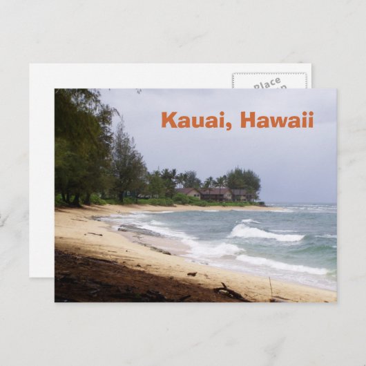 Kauai, Hawaii Briefkaart (Voorkant / Achterkant)