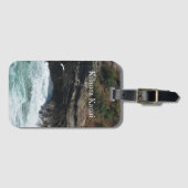 Kauai Hawaii Cliffs bij Kilauea Ocean Bagagelabel (Voorkant (horizontaal))