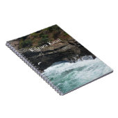 Kauai Hawaii Cliffs bij Kilauea Ocean Notitieboek (Rechterzijde)