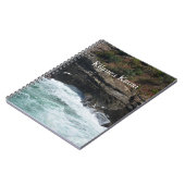 Kauai Hawaii Cliffs bij Kilauea Ocean Notitieboek (Linkerzijde)