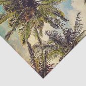 Kauai Hawaii Coco Palm Tree-papier Tissuepapier (Detail)