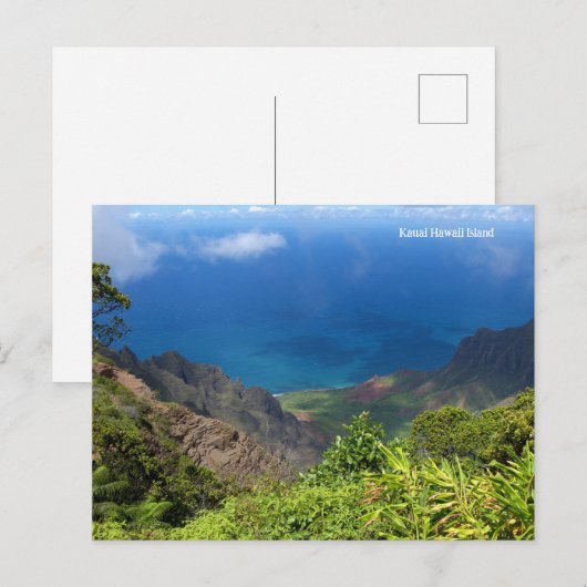 Kauai Hawaii Feestdagenkaart (Voorkant / Achterkant)