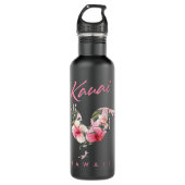 Kauai Hawaii Flower Hibiscus Chicken Lover Souveni Waterfles (Voorkant)