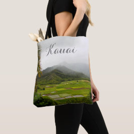 Kauai, Hawaii Forest Scene Tote Bag