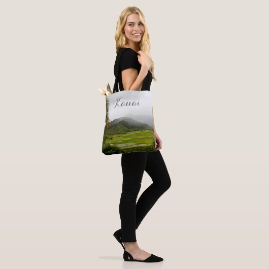 Kauai, Hawaii Forest Scene Tote Bag (Op model)