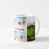 Kauai, Hawaii, Foto Familienaam & Jaar Koffiemok (Voorkant rechts)