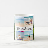 Kauai, Hawaii, Foto Familienaam & Jaar Koffiemok (Center)