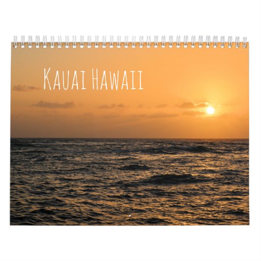 Kauai Hawaii Fotografie Kalender (Hoes)