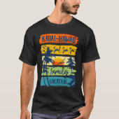 Kauai Hawaii Hawaiian Vacation 2022 Matching Fami T-shirt (Voorkant)