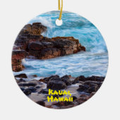 Kauai Hawaii Keramisch Ornament (Voorkant)