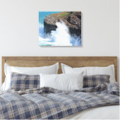 Kauai Hawaii Kilauea Oceaangolven Canvas Afdruk (Insitu (Slaapkamer))