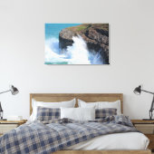 Kauai Hawaii Kilauea Oceaangolven Canvas Afdruk (Insitu (Slaapkamer))