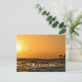 Kauai Hawaii Koloa Ocean Sunset Briefkaart (Staand voorkant)