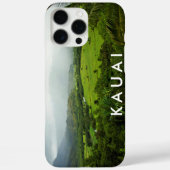 Kauai, Hawaii Landscape Scene met tekst Case-Mate iPhone Case (Achterkant)