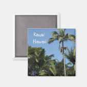Kauai Hawaii Magneet (Voorkant / Achterkant)