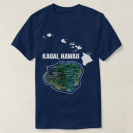 Kauai Hawaii Met Hawaiiaanse Eilanden T-shirt