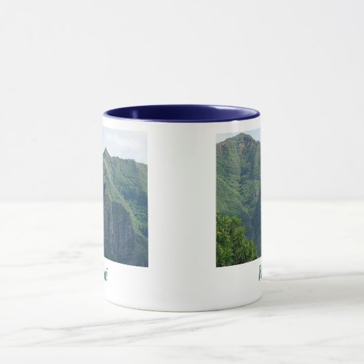 Kauai Hawaii Mountainscape Mok (Midden)