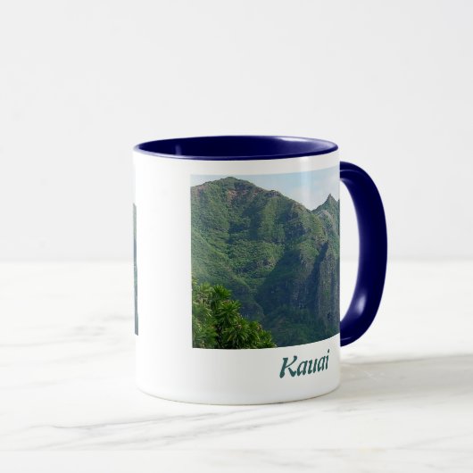 Kauai Hawaii Mountainscape Mok (Voorkant rechts)