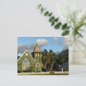 Kauai Hawaii North Shore Chapel Briefkaart (Staand voorkant)