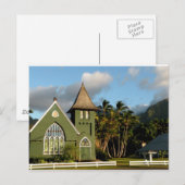 Kauai Hawaii North Shore Chapel Briefkaart (Voorkant / Achterkant)