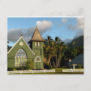 Kauai Hawaii North Shore Chapel Briefkaart