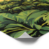 Kauai Hawaii nostalgische reizen Poster (Hoek)