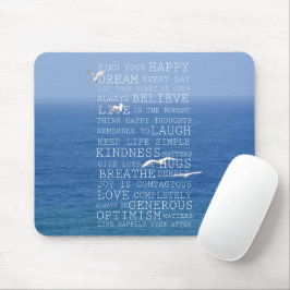 Kauai Hawaii Ocean Birds Inspirerend offertes Muismat