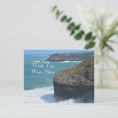 Kauai Hawaii Ocean Kilauea Briefkaart (Staand voorkant)