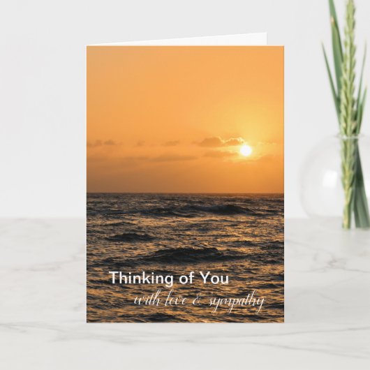 Kauai Hawaii Ocean Sunset Kaart (Voorkant)