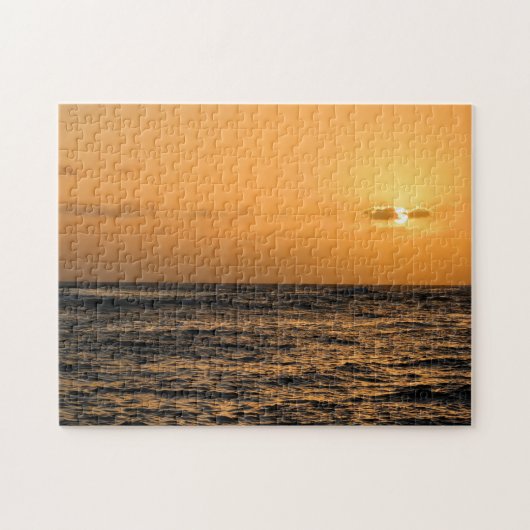 Kauai Hawaii Ocean Sunset Legpuzzel (Horizontaal)
